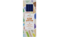 Kleurknotsen | de Rolf groep | 10 mm donkerblauw, 12 stuks