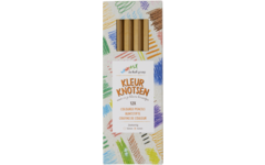 Kleurknotsen | de Rolf groep | 10 mm goud, 12 stuks