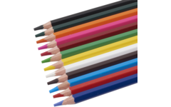 Kleurpotloden | de Rolf groep | 3,8 mm assorti, 12 stuks
