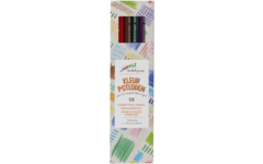 Kleurpotloden | de Rolf groep | driekantig  assorti, 12 stuks