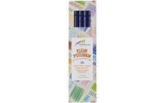 Kleurpotloden | de Rolf groep | driekantig donkerblauw, 12 stuks