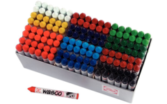 Waskrijt Wasco assorti, 144 stuks