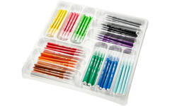 Viltstiften BIC kid couleur assorti, class pack 114 + 30 gratis