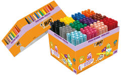 Viltstiften BIC Kids visacolor XL Ecolutions assorti, class pack 124 + 20 gratis