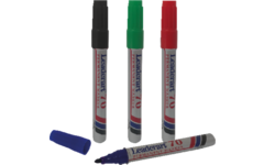 Permanent marker rond 1-3 mm rood