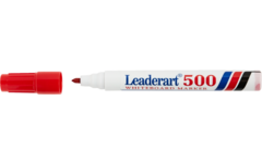 Permanent marker rond 1-3 mm rood