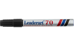 Permanent marker rond 1-3 mm zwart