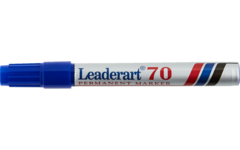 Permanent marker rond 1-3 mm blauw