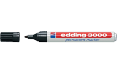 Permanent marker edding 3000 1,5-3 mm zwart