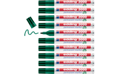 Permanent marker edding 3000 1,5-3 mm groen