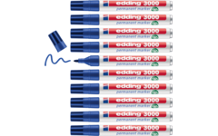 Permanent marker edding 3000 1,5-3 mm blauw