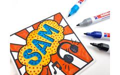 Permanent marker edding 3000 assorti 1,5-3 mm, 10 stuks