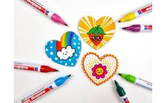 Permanent marker edding 3000 assorti 1,5-3 mm, 10 stuks
