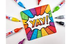 Permanent marker edding 3000 assorti 1,5-3 mm, 10 stuks