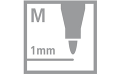 Overheadschrijver STABILO uitwisbaar ass. 4 stuks