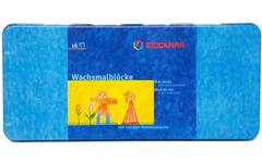 Waskrijtblokje Stockmar assorti, 16 kleuren