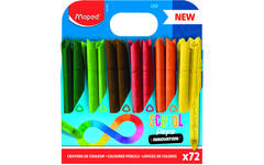 Kleurpotlood Maped Infinity assorti, 72 stuks
