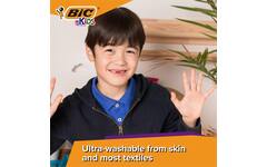 Viltstiften BIC kids comfort jumbo assorti, 12 stuks