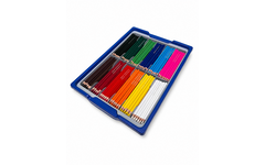 Kleurpotloden | de Rolf groep | zeskantig 7 mm assorti classpack, 288 stuks