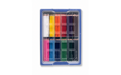 Kleurpotloden | de Rolf groep | zeskantig 7 mm assorti classpack, 288 stuks
