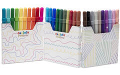 Fineliners Carioca assorti 0,5 punt, 30 stuks