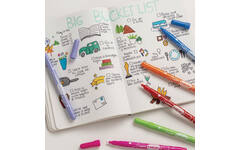 Fineliners Carioca assorti 0,5 punt, 30 stuks
