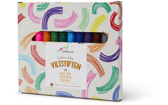 Viltstiften Jumbo | de Rolf groep | dik 4 mm assorti, 12 stuks