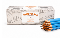 Schrijfpotloden | de Rolf groep | HB driekantig blauw, 72 stuks