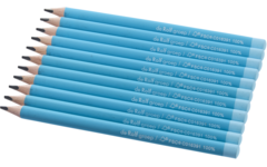 Schrijfpotloden Jumbo | de Rolf groep | HB driekantig blauw, 72 stuks