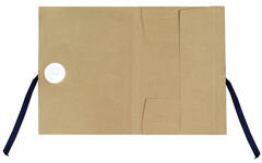 Tekeningmap A4 met lint