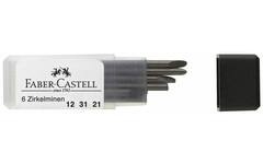 Passerstift 2 mm x 25 mm, 6 stuks