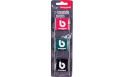 Kneedgum Bruynzeel assorti, 3 stuks