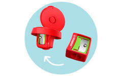 Puntenslijper met container STABILO o.a voor Woody/Markdry
