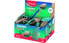 Puntenslijper Maped Smiling planet tonmodel 2-gaats