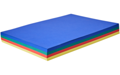 Tekenpapier A3, 4 kleuren 240 vel, 120 grs.