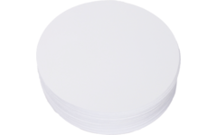 Tekenpapier wit, rond 25 cm 500 vel, 120 grs.