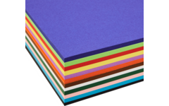 Tekenpapier Maskarade 23x33 cm 12 kleuren ass. 480 vel, 120 grs.