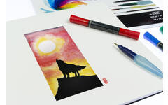 Aquarelpapier A3 roomwit 300 gram, 16 vel