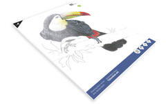 Tekenblok A3 wit 200 gram, 20 vel