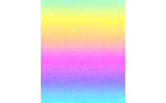 Crêpepapier regenboogkleuren 50 x 250 cm (10 stuks)