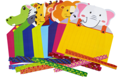 Weefmat Afrikaanse dieren, 24 stuks
