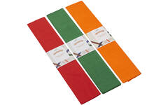 Crêpepapier rood 250 x 50 cm