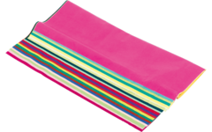 Zijdevloeipapier 50 x 70 cm 12 kleuren, 24 vel
