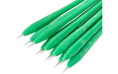 Prikpennen lengte 14 cm groen 10 stuks