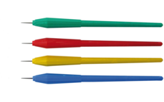 Prikpennen lengte 14 cm rood 10 stuks