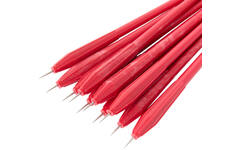 Prikpennen lengte 14 cm rood 10 stuks