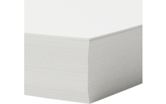 Prikkarton 16 x 25 cm 100 vel wit 250 grs.