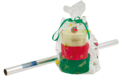 Cellofaan inpakfolie transparant 1000 m x 60 cm