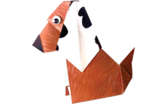 Origamipapier Dieren 15 x 15 cm, 72 vel