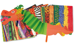 Designpapier dierenhuiden 22 x 28 cm, 96 vel